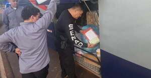 Concepción: detectan “narcoencomienda” en bus de larga distancia - Policiales - ABC Color