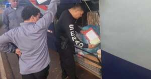 La Nación / Concepción: controles de rutina detectan narco-encomienda en ómnibus de larga distancia