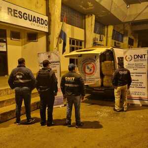 Aprehenden a dos personas con mercaderías presuntamente irregulares en control sobre Ruta PY06
