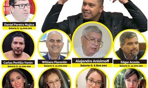 Asesores con millonarios salarios y sin función llenan la planilla de pagos en la gestión de Prieto