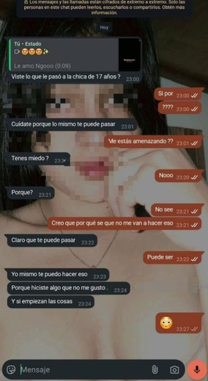 Buscan a joven que amenazó a adolescente con "terminar como Fernanda" - trece