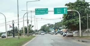 Alistan primeros trabajos en pista para la duplicación de la ruta D025 que conecta Luque con el Acceso Norte