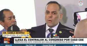 La Nación / Contralor acude a Diputados y señala tres elementos contra Prieto