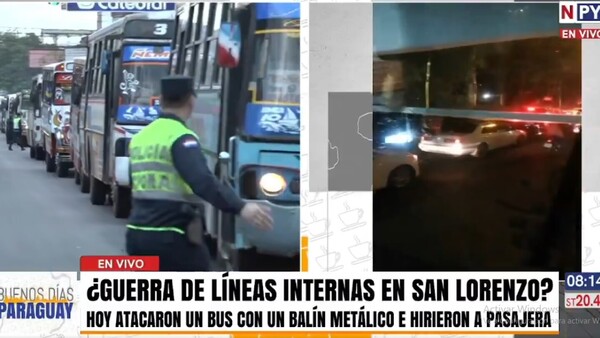 Buses internos de San Lorenzo, en pie de guerra por itinerarios, exigen que el intendente dé la cara