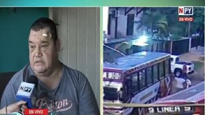 Colectiveros agreden a vecino que reclamó por uso indebido de calle en San Lorenzo