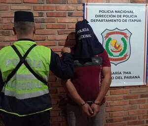 San Pedro del Paraná: Agredió a puñetazos a su pareja y terminó detenido - Policiales - ABC Color