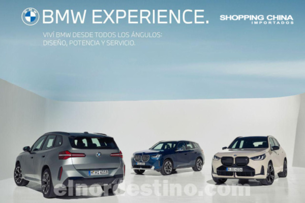 En Pedro Juan Caballero, desde el 3 hasta el sábado 7 Junio visitá BMW Experience del estacionamiento Shopping China Importados - El Nordestino
