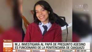 Justicia investigará al padre del presunto asesino de Fernanda