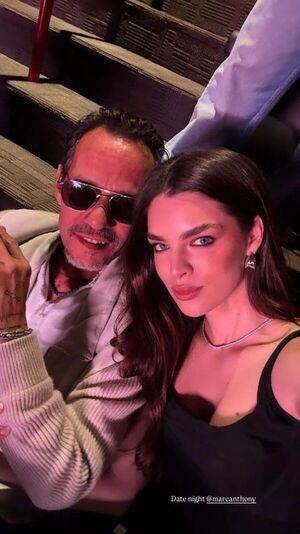 (VIDEO) ¡Mañami cómo Nadia Ferreira le baila a Marc Anthony en el concierto de Raw Alejandro!