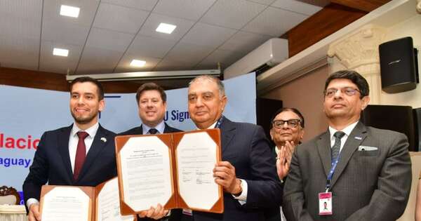 La Nación / Firman acuerdo con la Cámara de Comercio de Mumbai para fortalecer cooperación comercial