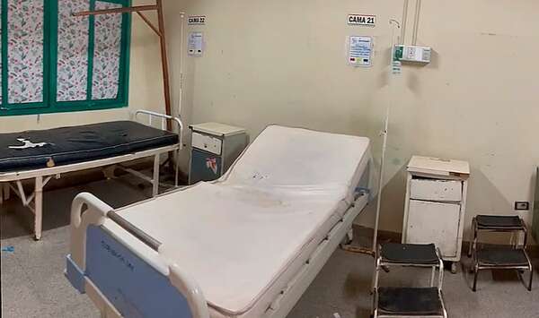 Insalubridad en el Hospital de Luque: “Se traen en bolsos los insectos rastreros”, dice director - Nacionales - ABC Color