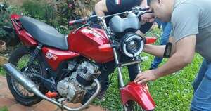 La Nación / Hallan moto que se habría usado en el crimen de María Fernanda