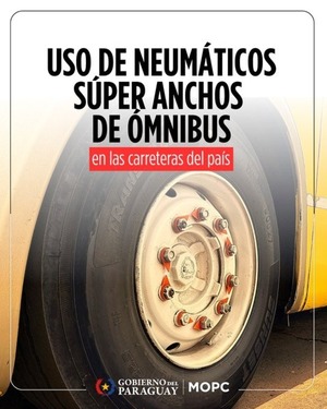 Ómnibus con tecnología avanzada ya pueden circular con neumáticos súper anchos - ADN Digital