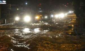 Los cinco departamentos en zona de tormentas para esta noche - Nacionales - ABC Color