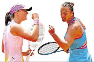 Sabalenka-Swiatek y Boisson-Gauff el jueves en ’semis’ de Roland Garros - Polideportivo - ABC Color