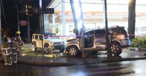 Mujer alcoholizada protagoniza aparatoso accidente en Asunción | Unicanal