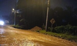 (Video) Lluvia causa estragos en Asunción y otras ciudades de Central