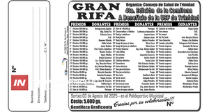 TRINIDAD LANZA GRAN RIFA SOLIDARIA A FAVOR DE LA SALUD DISTRITAL
