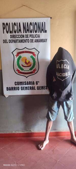 Detienen a supuesto microtraficante en Pedro Juan Caballero - Nacionales - ABC Color