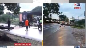 Caos en la autopista Silvio Pettirossi