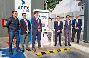 Habilitan tercera estación de carga rápida de autos eléctricos en Asunción - .::Agencia IP::.