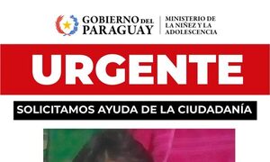Buscan con urgencia a adolescente desaparecida en Choré