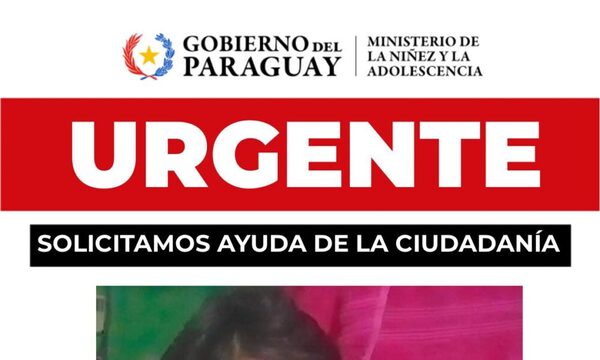 Buscan con urgencia a adolescente desaparecida en Choré
