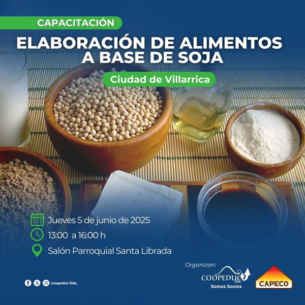 COOPEDUC y CAPECO realizan Taller de Nutrición con Soja