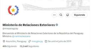Diario HOY | Reportan intento de hackeo a cuenta de Cancillería en X