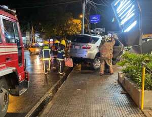 La Policía ahora dice que la conductora que chocó desnuda no estaba ebria - Policiales - ABC Color