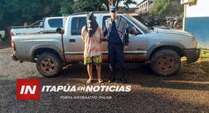 POLICÍA RECUPERA CAMIONETA HURTADA EN HOHENAU