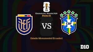 Ecuador vs Brasil: Paso a paso