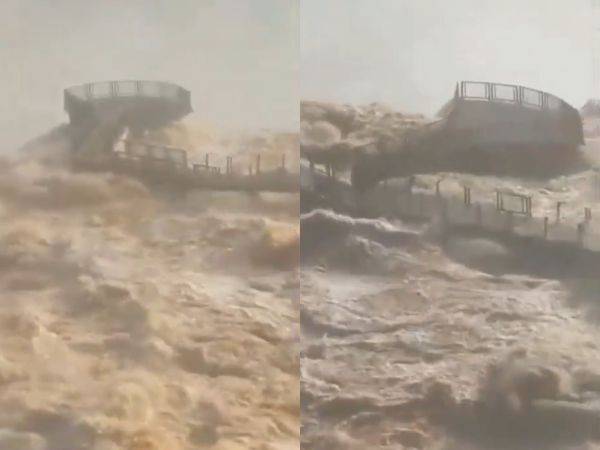 (VIDEO). La Cataratas del Iguazú tuvieron que ser cerradas