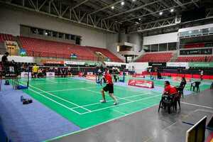 Gran arranque del Guaraní Open de badminton en la SND Arena - La Tribuna