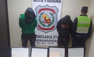 Condenan a dos hombres por hurto agravado en una institución educativa