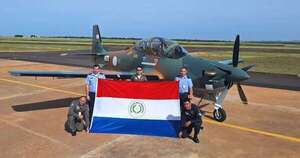 La Nación / Fuerza Aérea Paraguaya realiza proceso de aceptación de aviones Súper Tucano