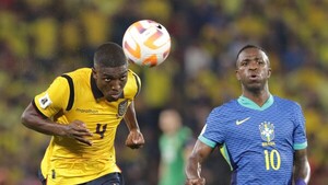 Brasil suma un punto sin brillo ante Ecuador en el debut de Ancelotti