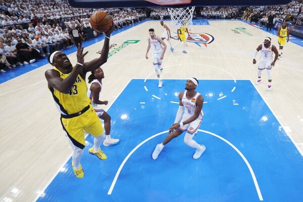 Versus / Pacers sorprenden en el último segundo al Thunder en el inicio de las Finales