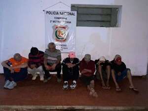 Albirroja: operativo de seguridad resultó con casi 30 demorados - Policiales - ABC Color