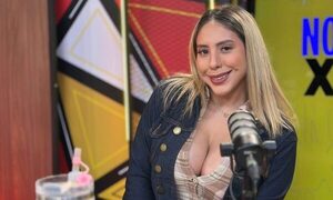 (VIDEO) ¡Conductora de la Popu TV deberá cumplir su promesa con un topless!