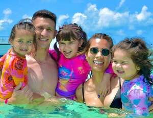 El futbolista Jorge Morel y sus vacaciones familiares en Punta Cana - Gente - ABC Color