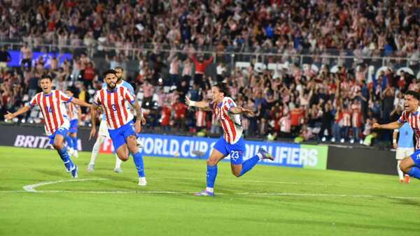 Matías Galarza, feliz por su primer gol con la Albirroja