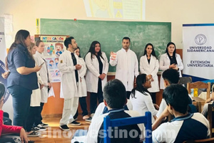 Estudiantes de Universidad Sudamericana desarrollan actividad “Intoxicación por Domisanitarios y sus Impactos en la Salud”  - El Nordestino