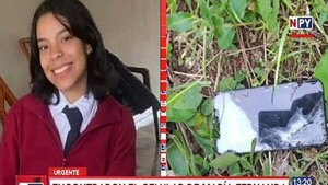 Chip del celular de María Fernanda está intacto pese a daño del dispositivo