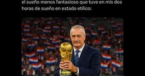 La Nación / ¡Paraguay ganó y las redes ya ven a Alfaro levantando la Copa del Mundo!