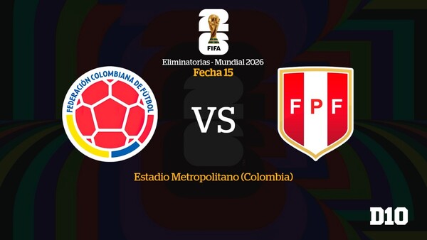 Colombia vs. Perú: Paso a paso