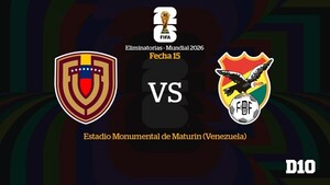 Venezuela vs. Bolivia: Paso a paso