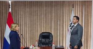 La Nación / Diego Candia prestó juramento ante el JEM