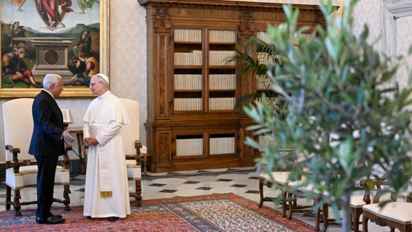 León XIV y presidente del CE abordan cómo lograr la paz en Ucrania y Gaza