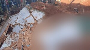 Albañil pierde la vida tras derrumbe de muralla en Caaguazú - Noticiero Paraguay